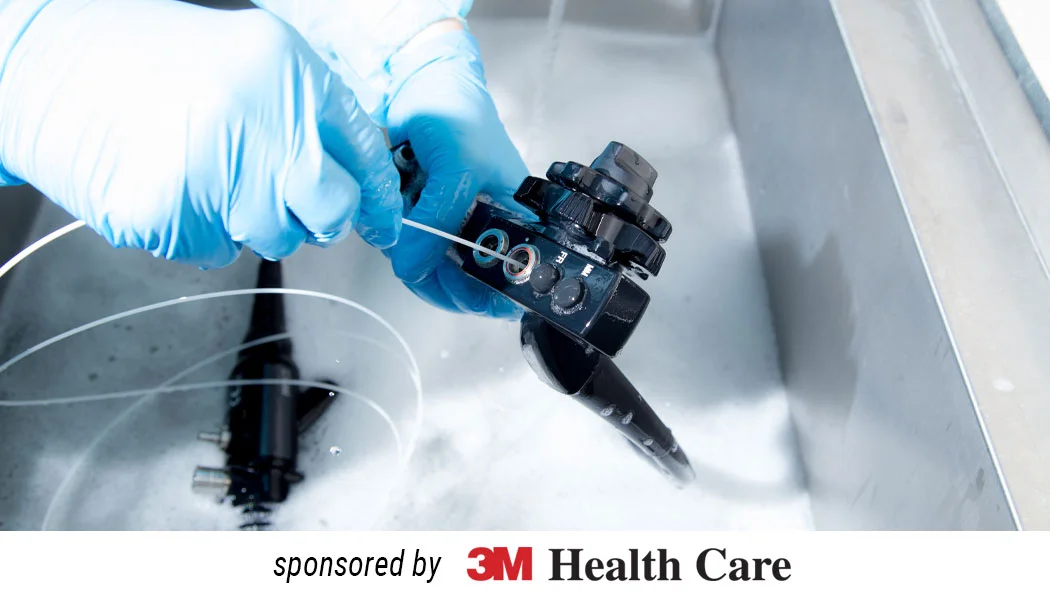 Cross out cross contamination in endoscope processing